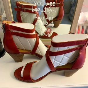 Red Lucky Brand Sandals